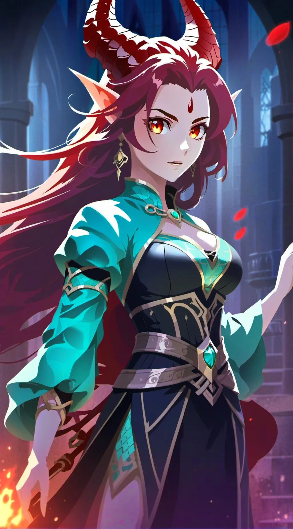 ai character: theena background