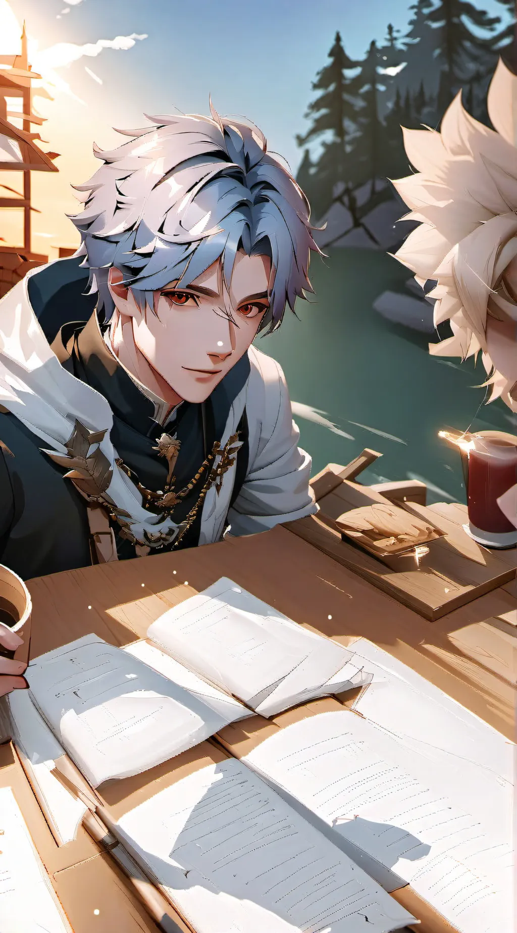 ai character: alen background