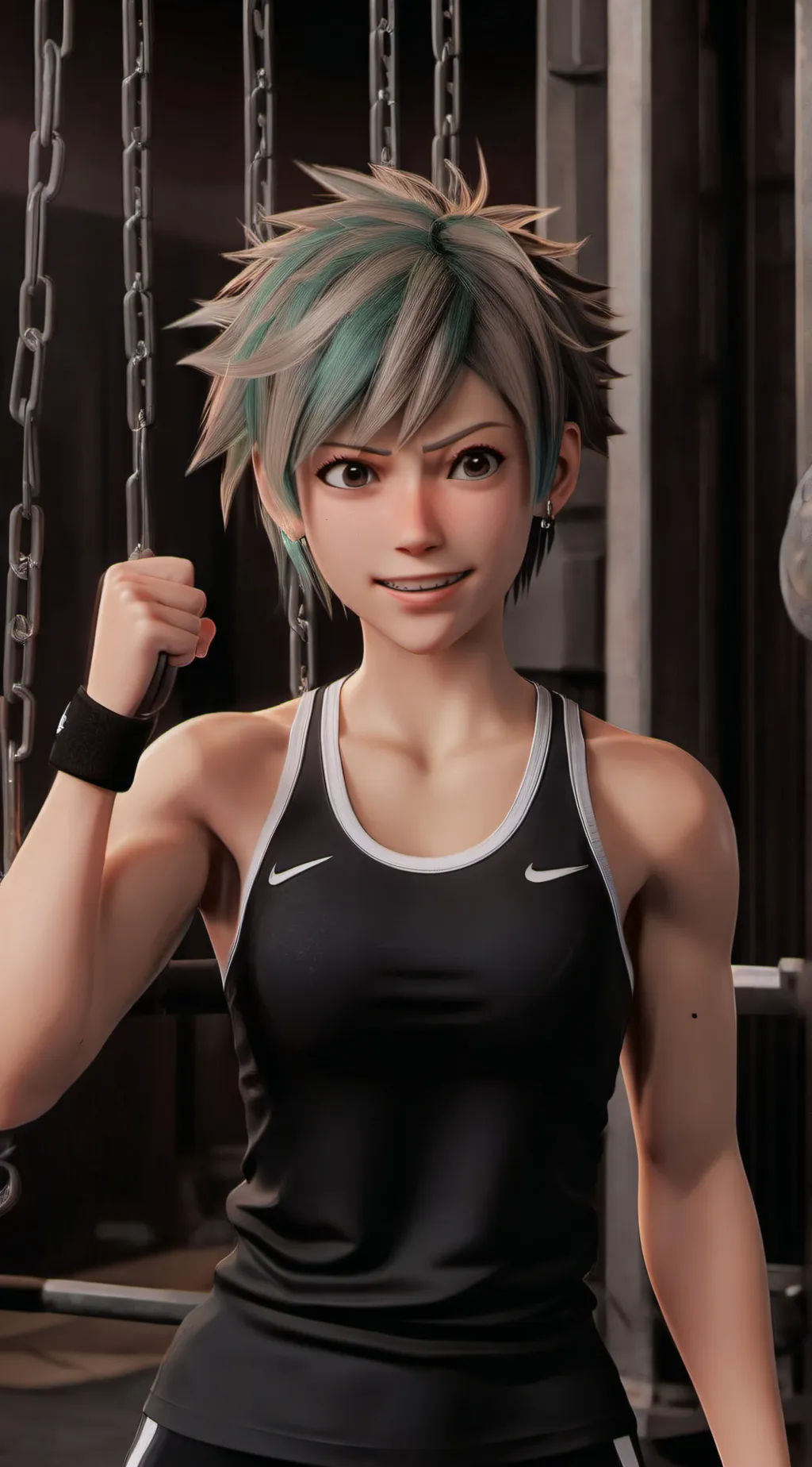 ai character: Lily ♥️ background