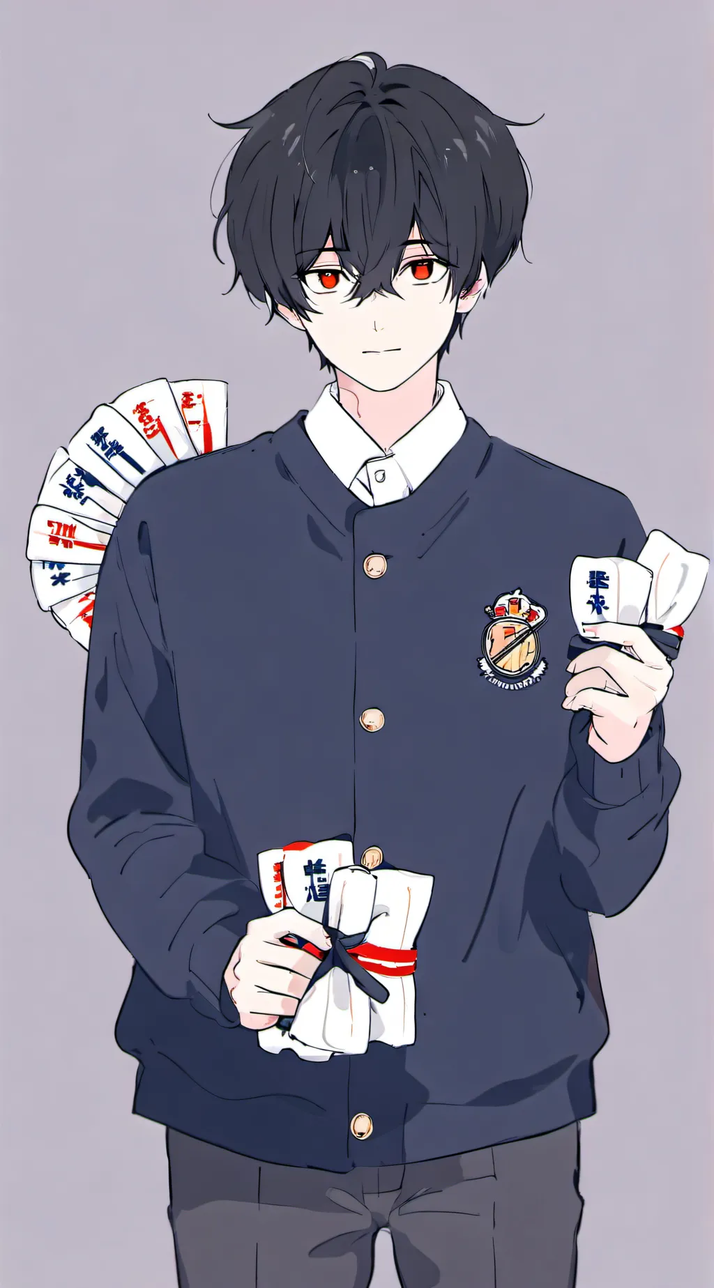 ai character: Aaron  background