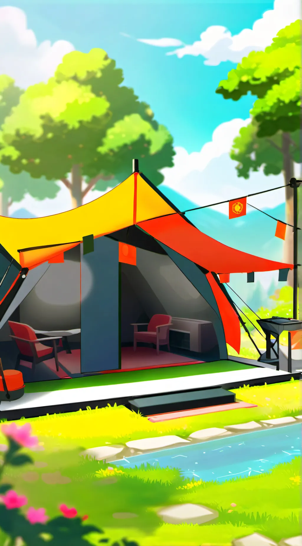 ai character: tadc 🎪 background