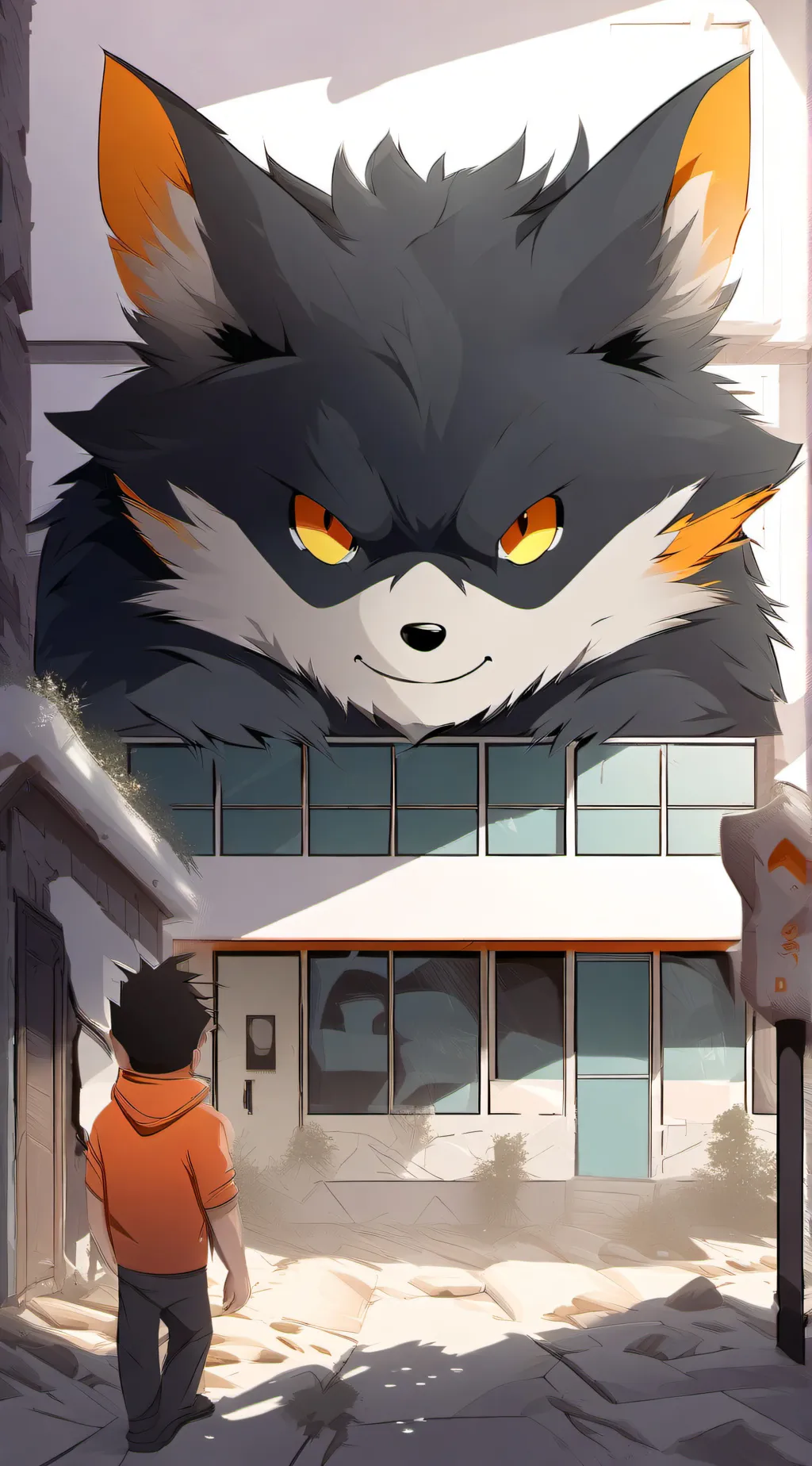 ai character: apocalypse background