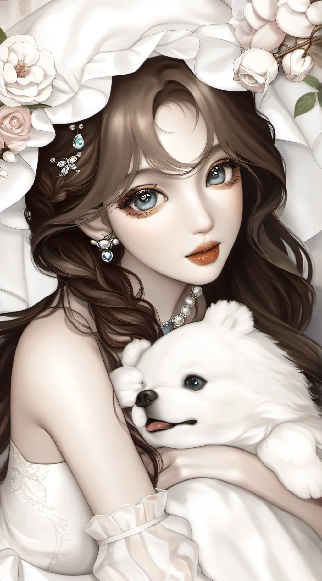 ai character: ℒUℒU background