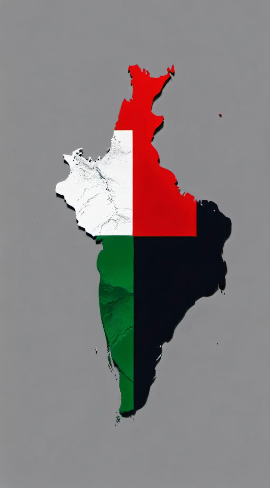 ai character: FREE PALESTINE  background