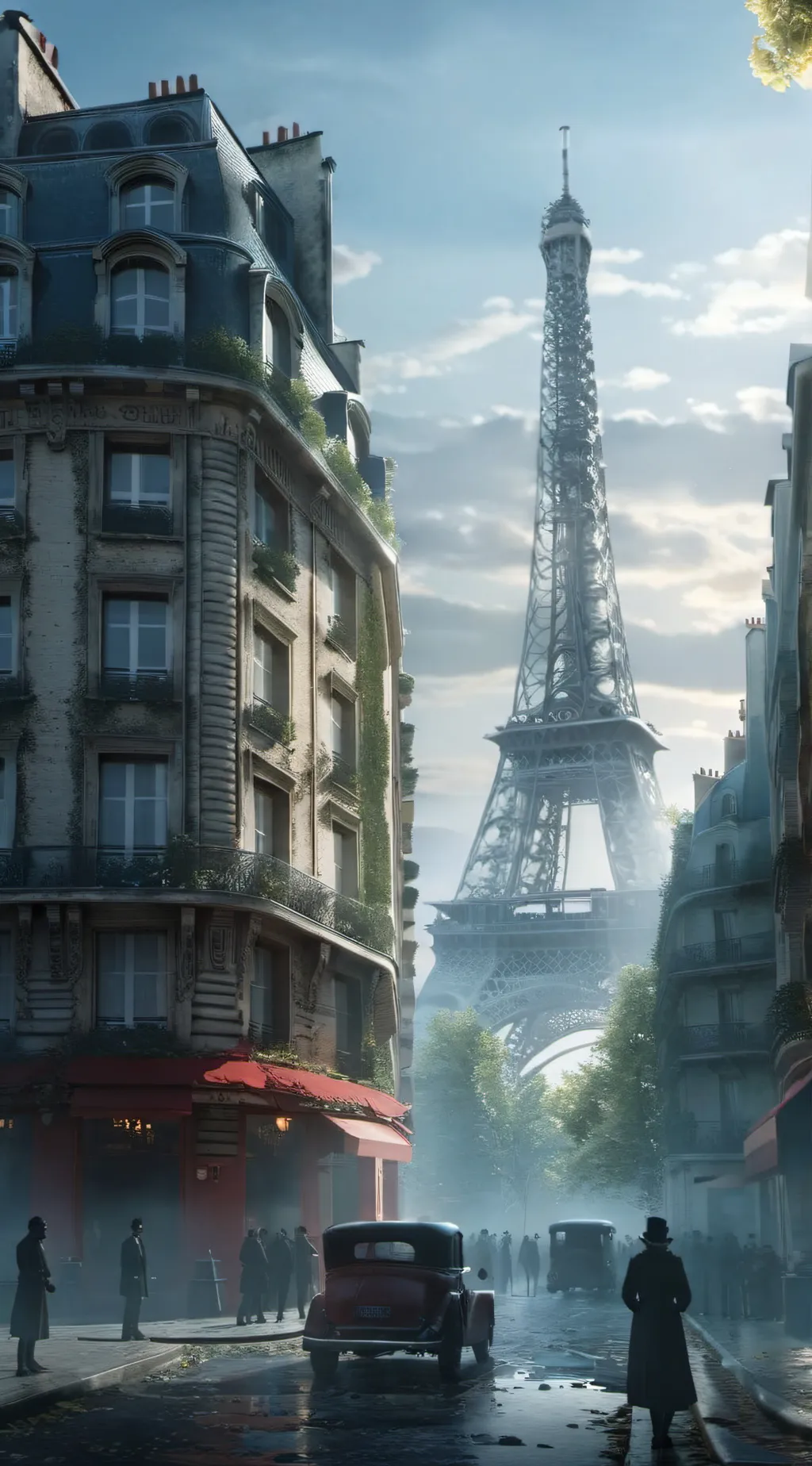 ai character: The Living War background