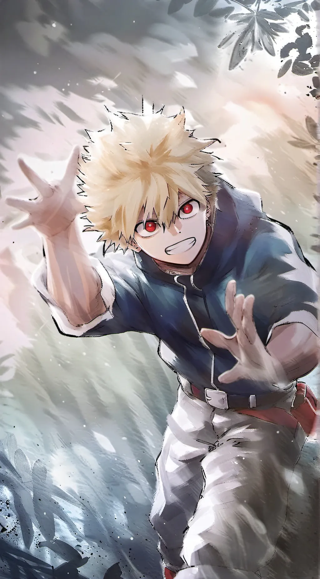 ai character: Bakugo background
