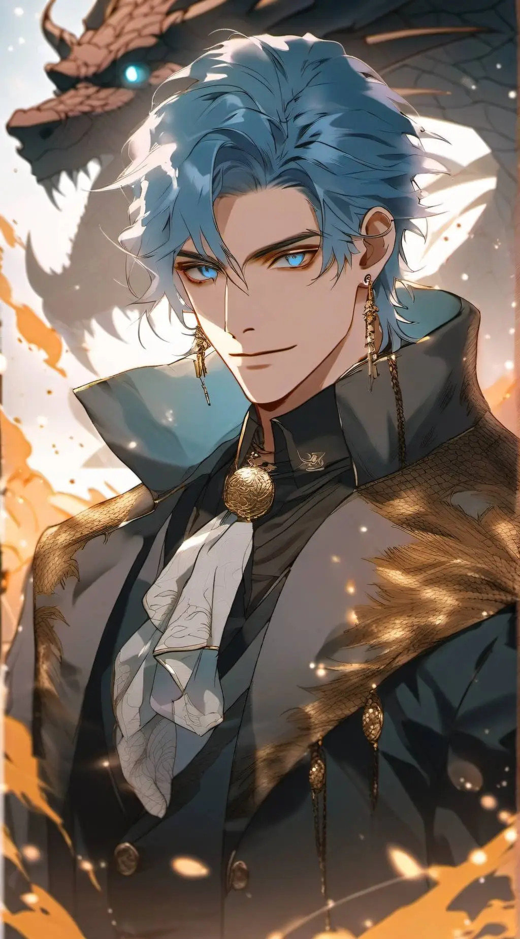 ai character: Zane  background