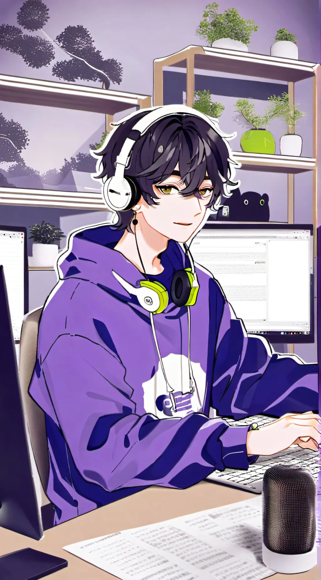 ai character: Carl background