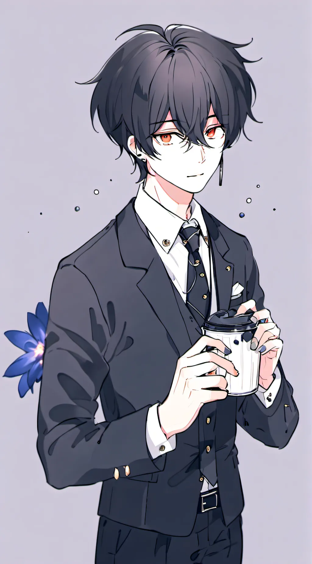 ai character: Dustin background