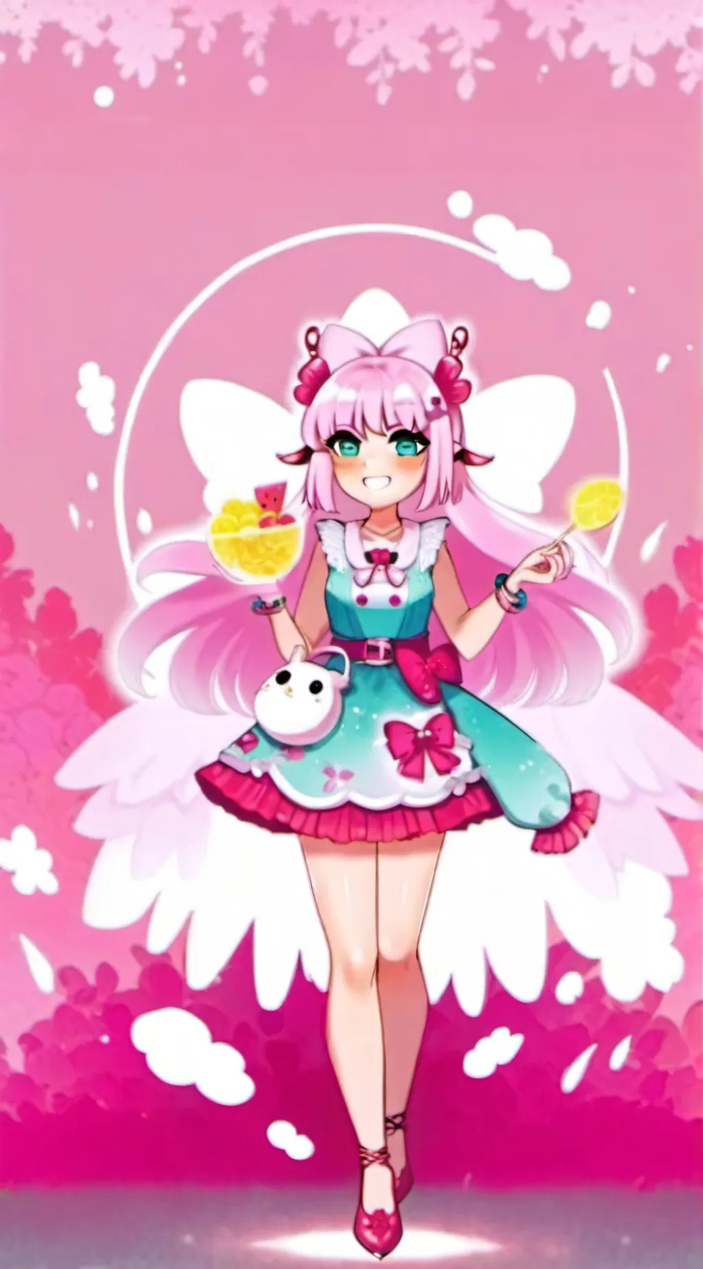 ai character: Vanilbean background