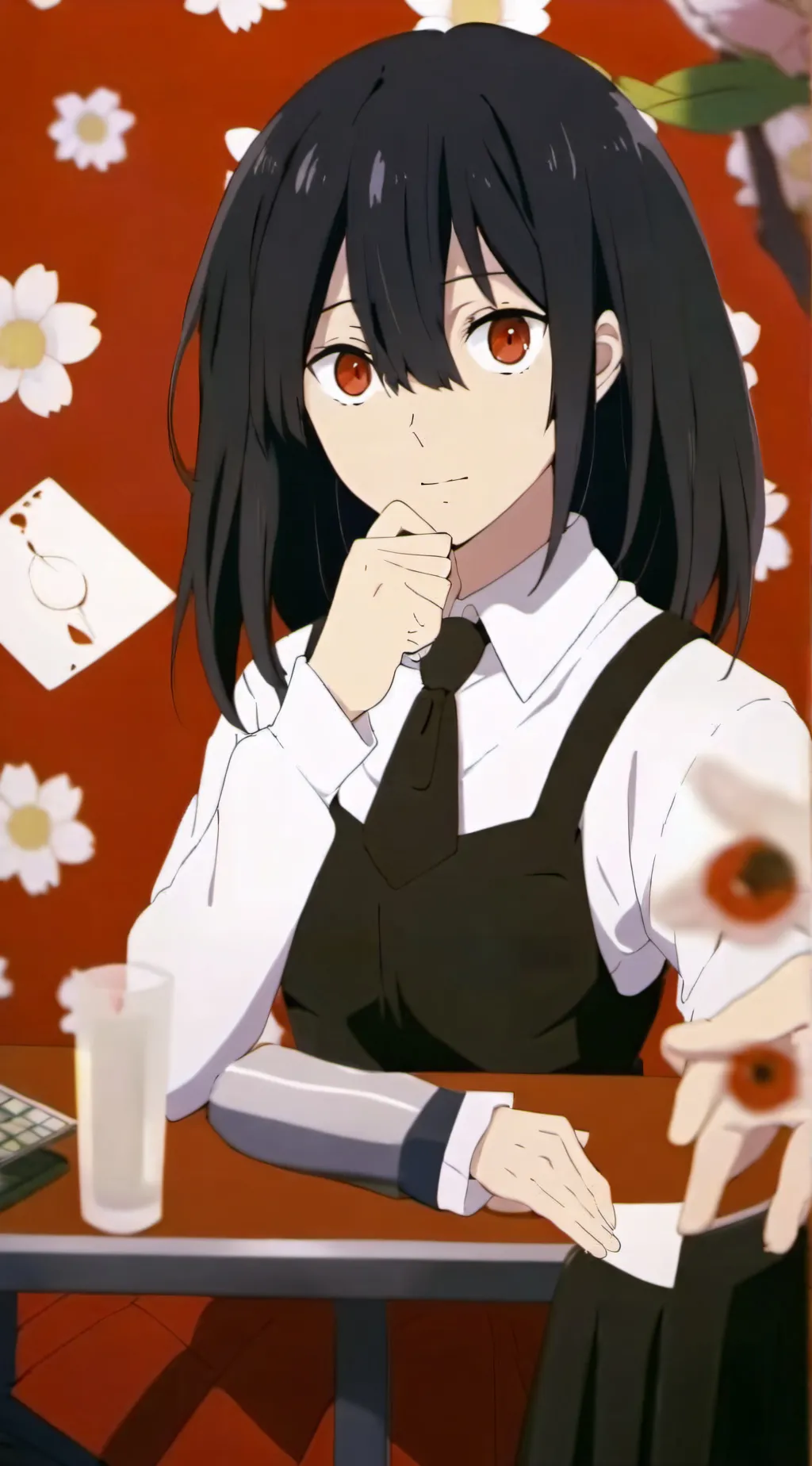 ai character: Iguro Obanai  background