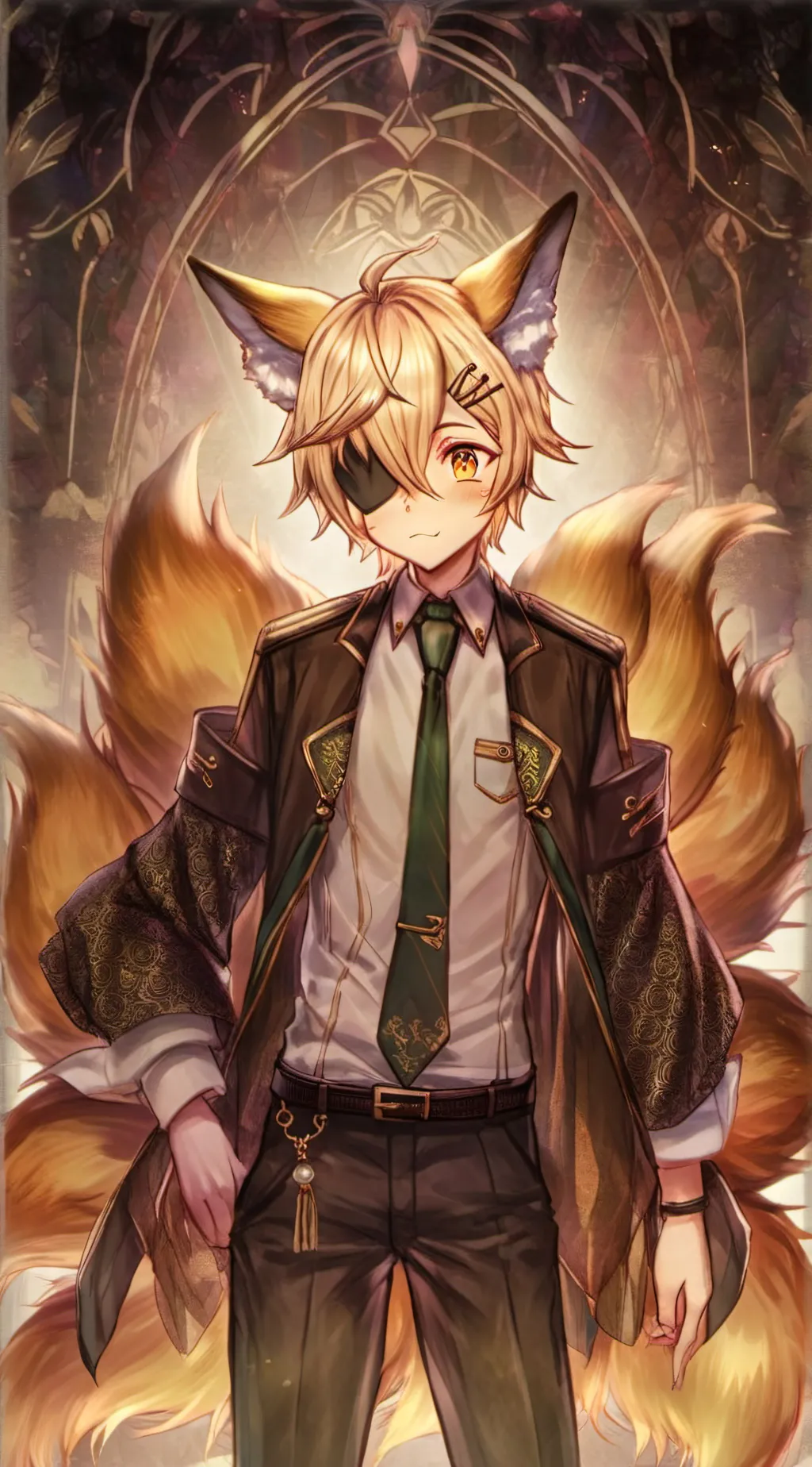 ai character: Kyoko Hana background