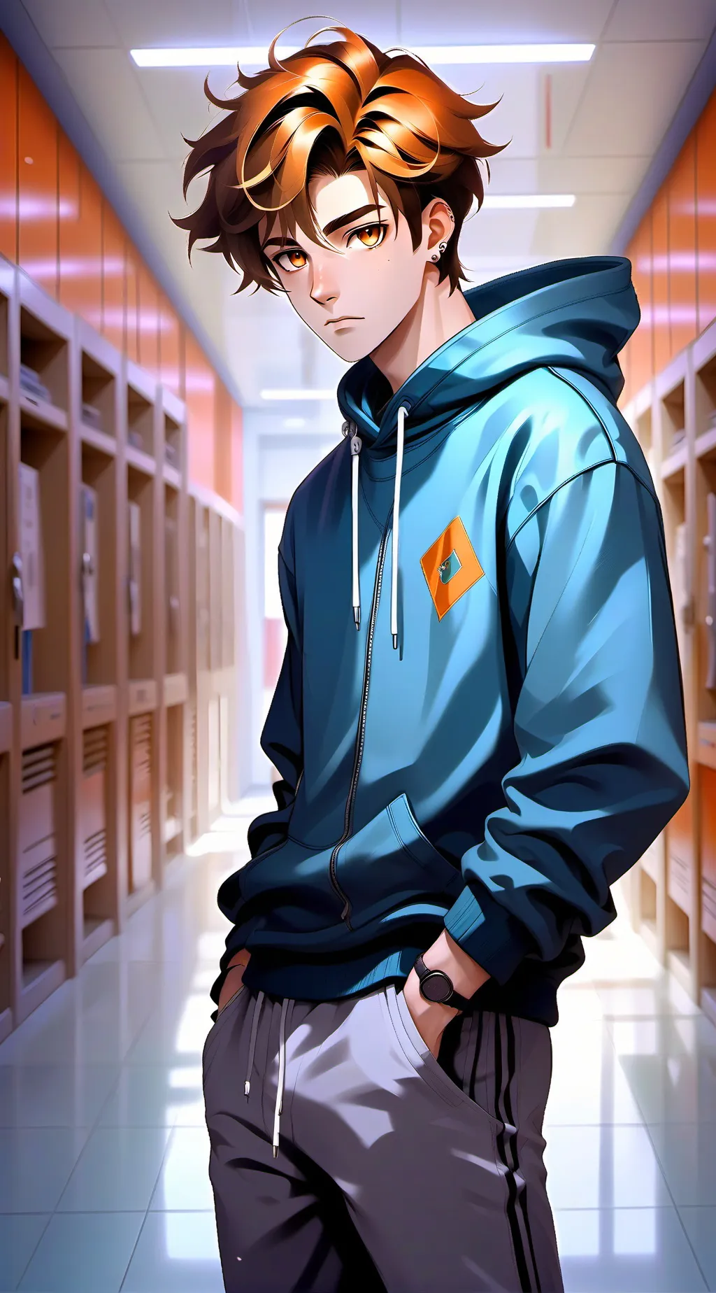 ai character: Brandon Forté background