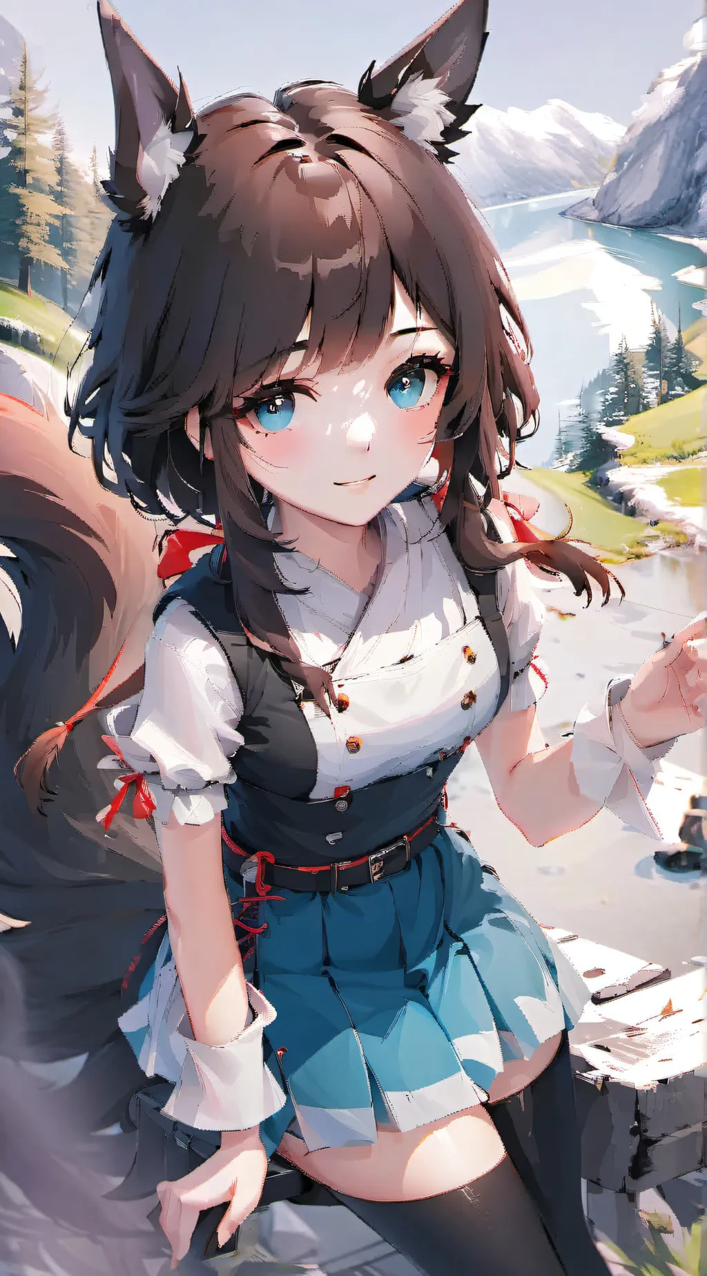 ai character: Cali background