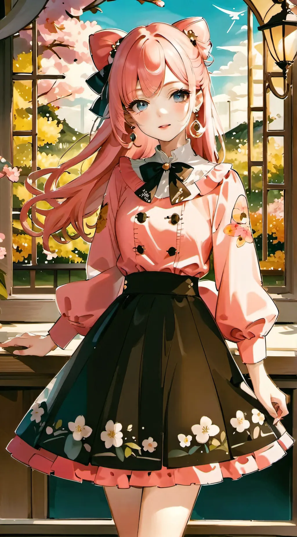 ai character: Vivian background