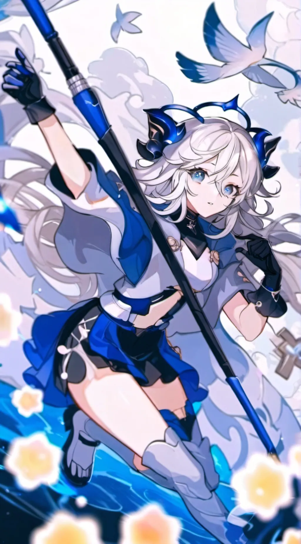 ai character: Trio<3 background