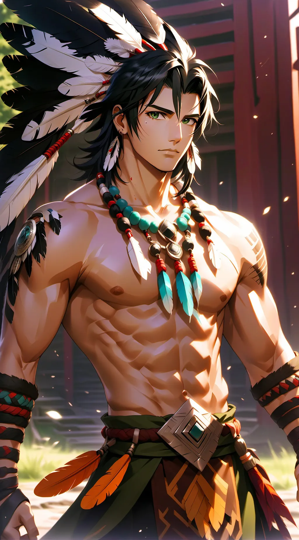 ai character: Ahanu background