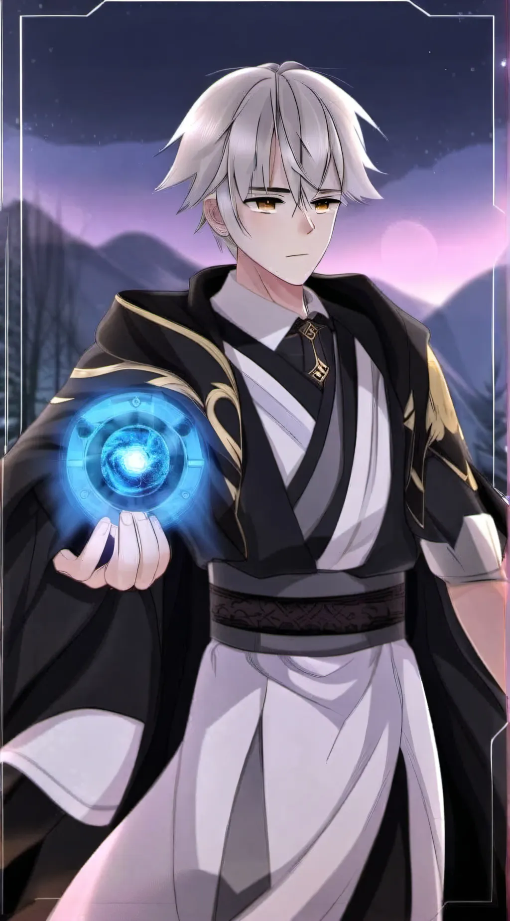 ai character: shino background