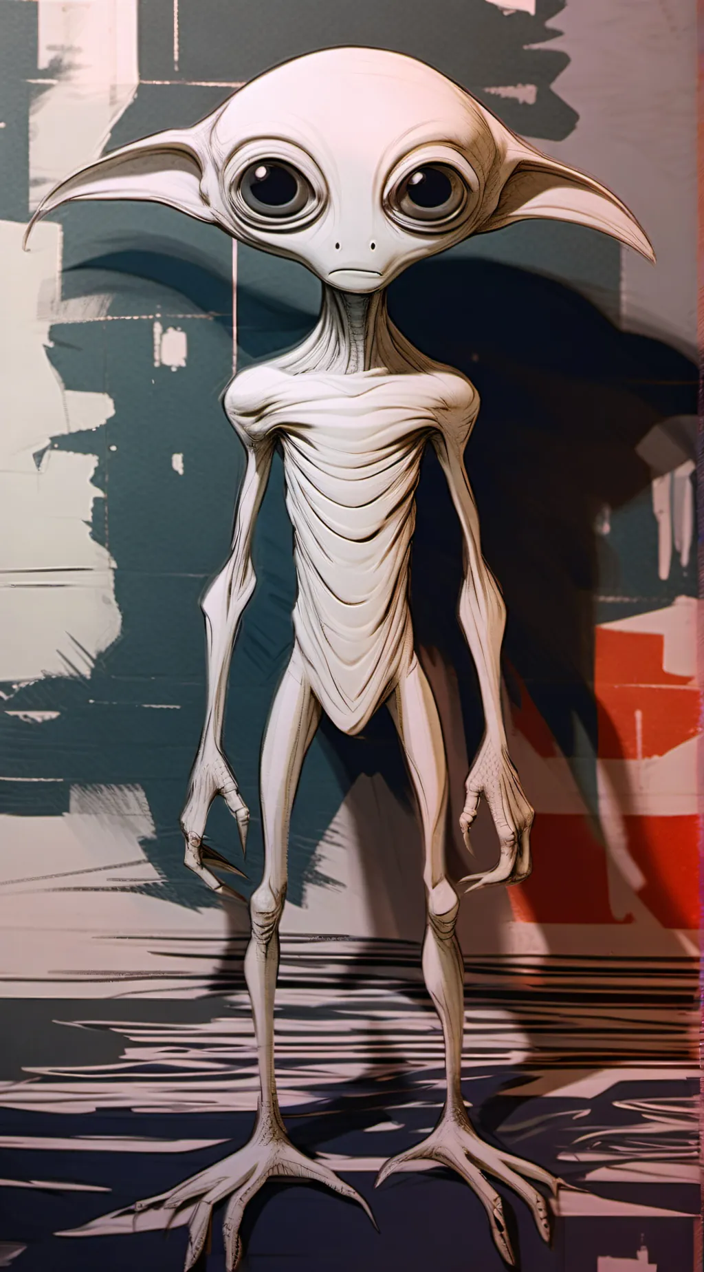 ai character: Big Eye  background