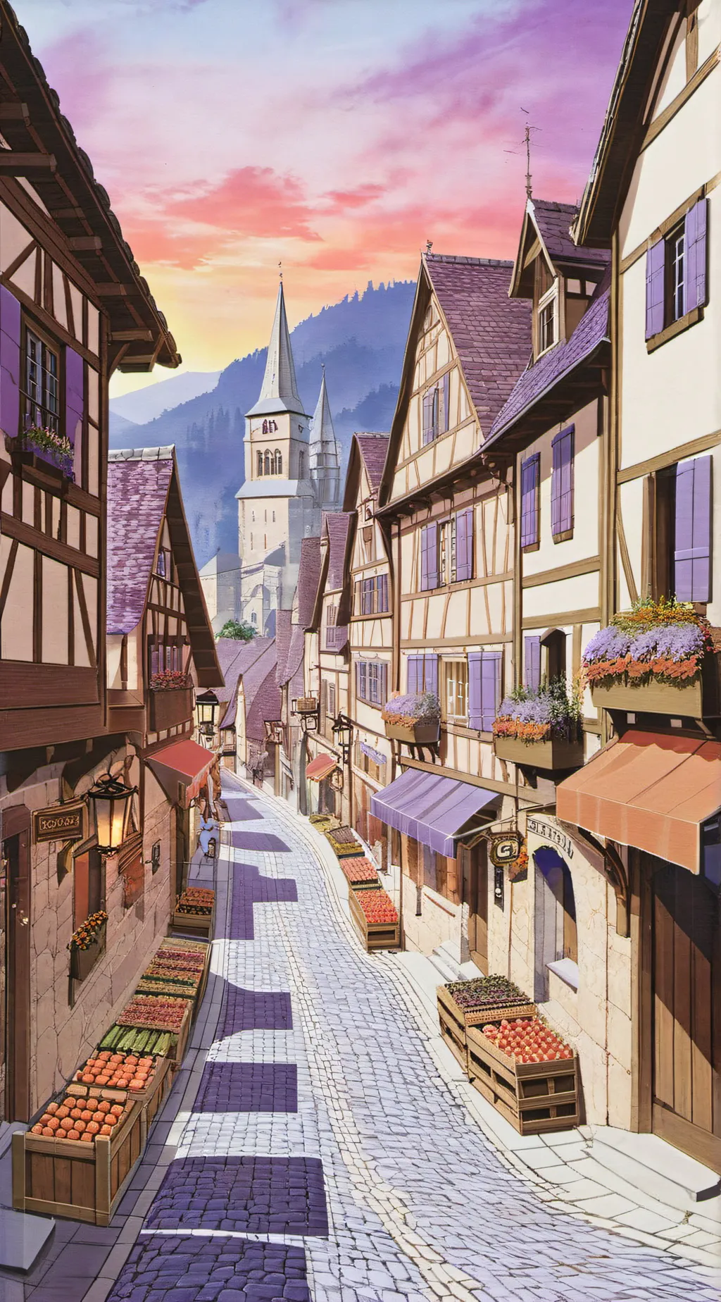 ai character: Town of Riverbay background