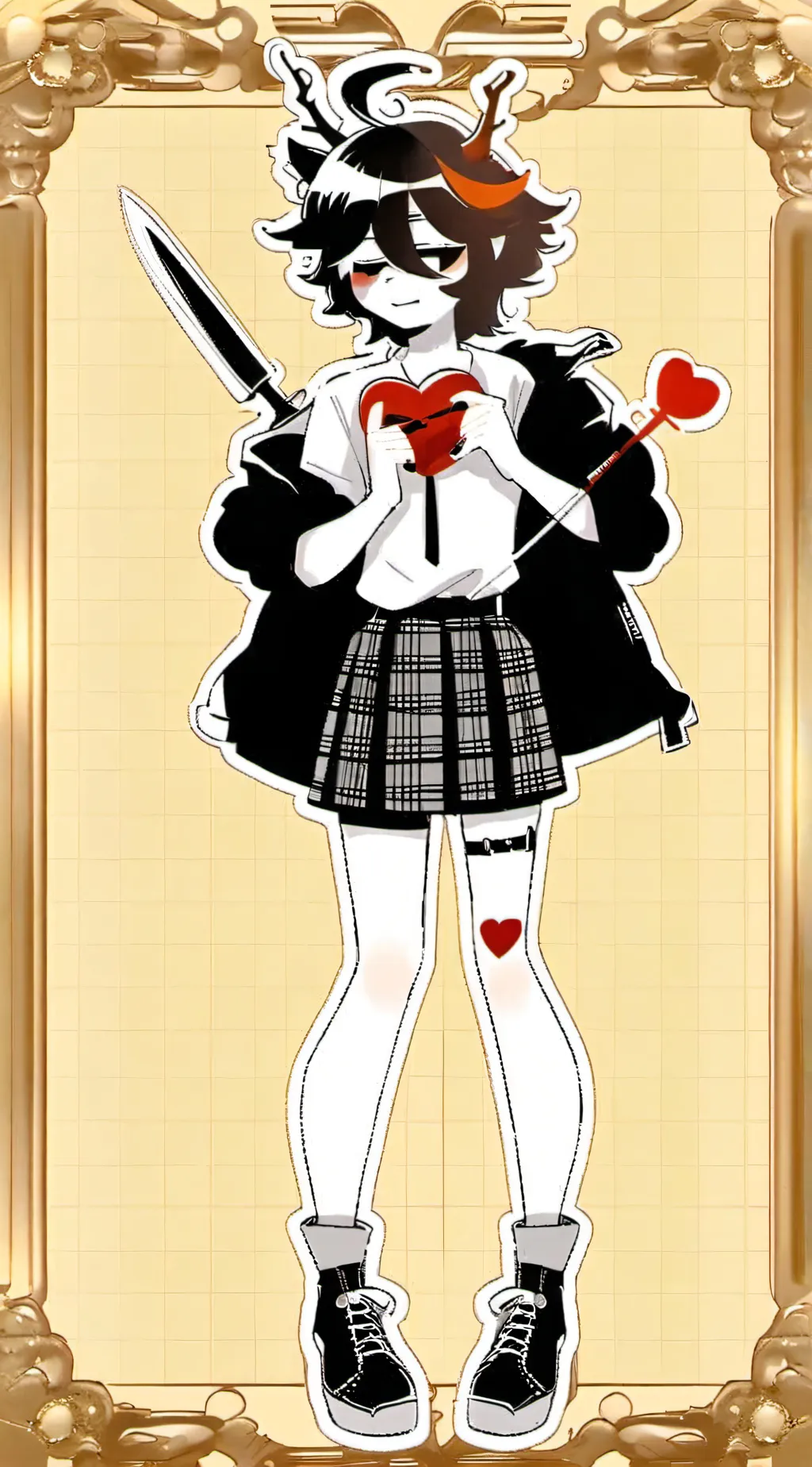 ai character: Erica  background