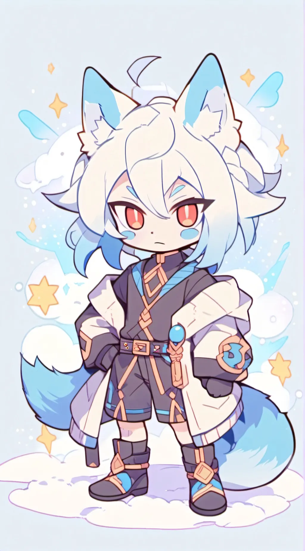 ai character: Kamato background