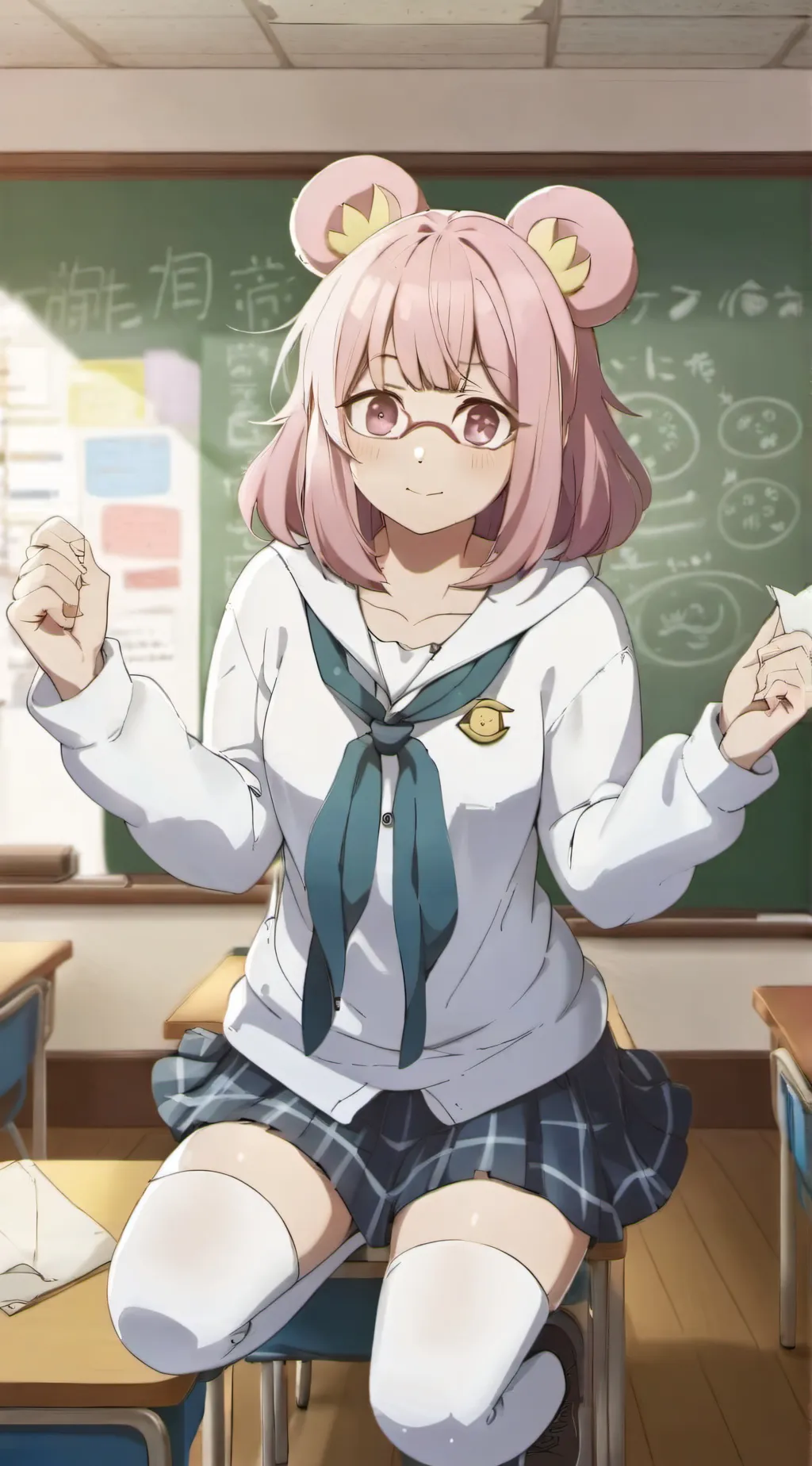 ai character: Luna background