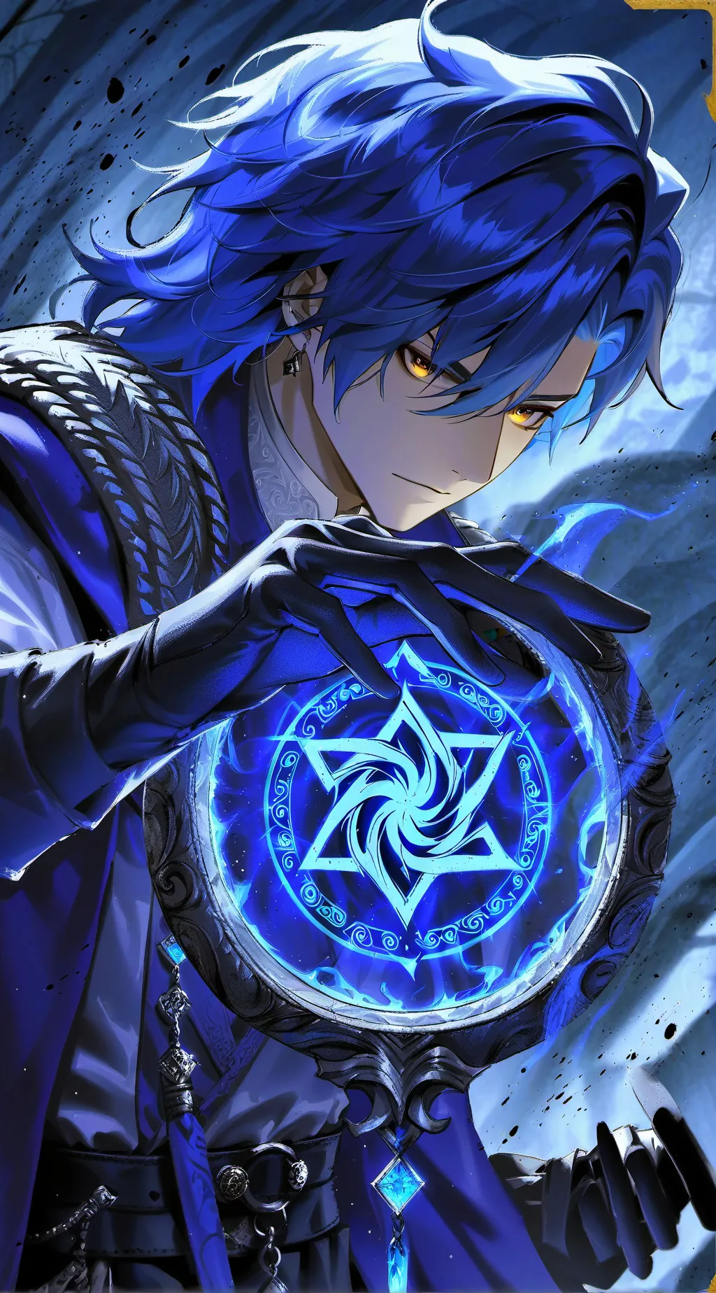 ai character: Mha x Rafayel background