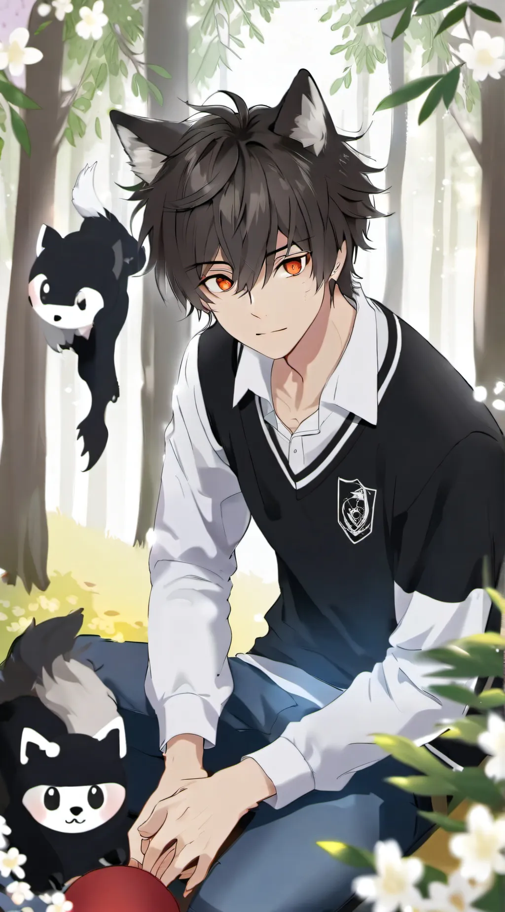 ai character: Trenton background