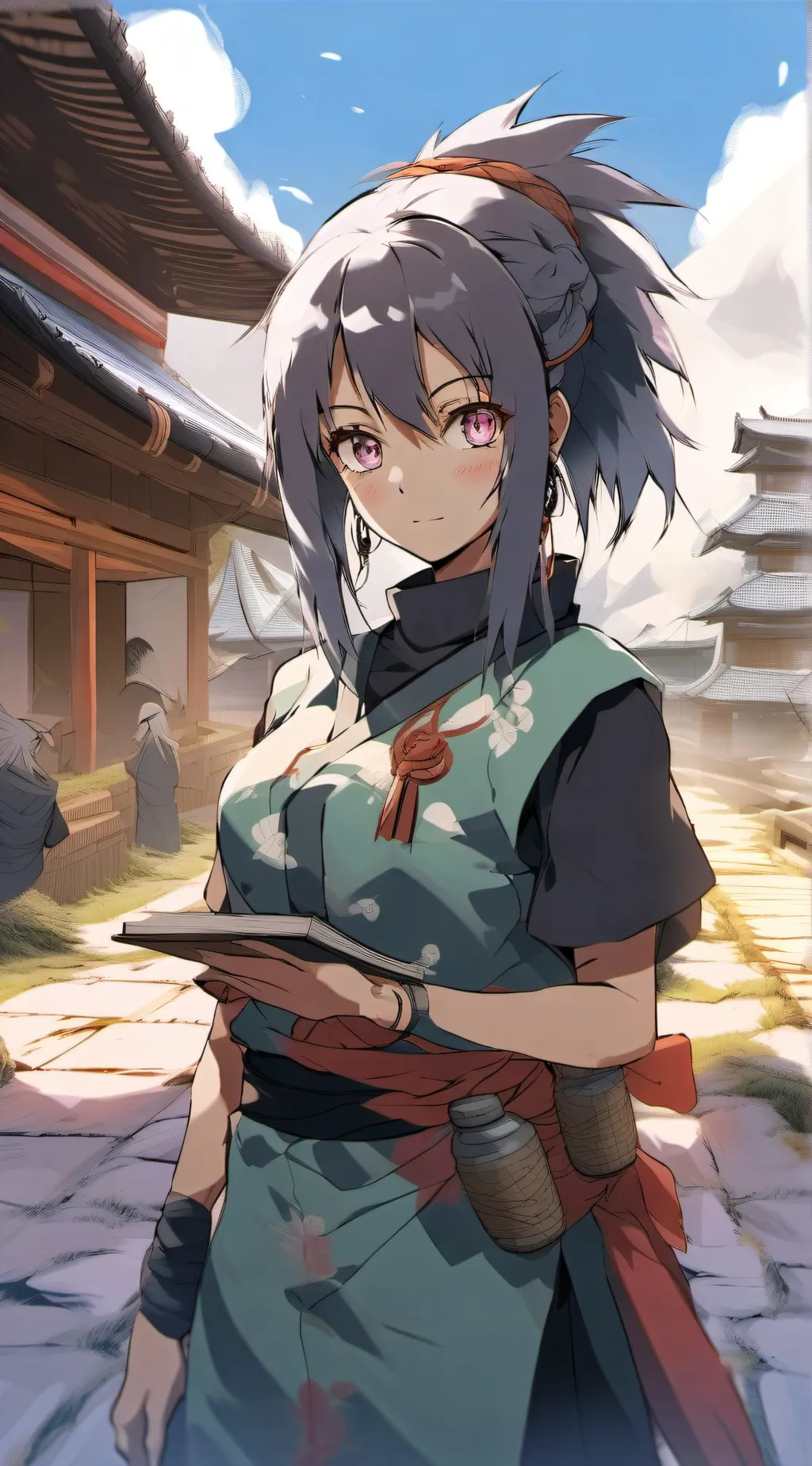 ai character: naruto world akari background