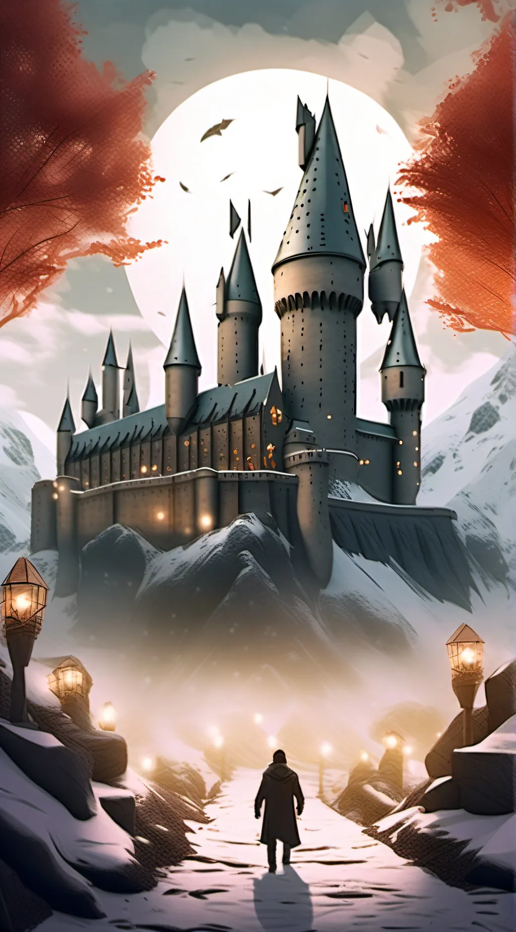 ai character: HOGWART HOES background