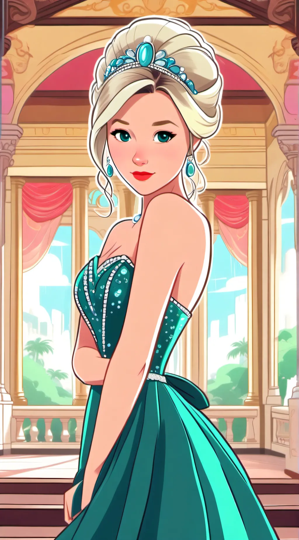 ai character: kira background