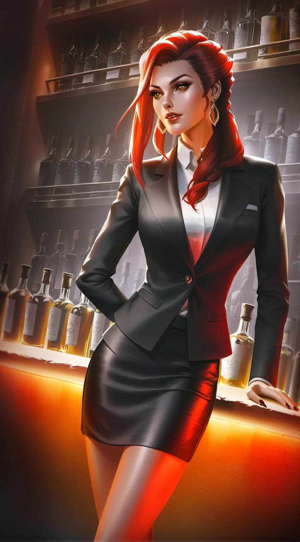 ai character: Becky background