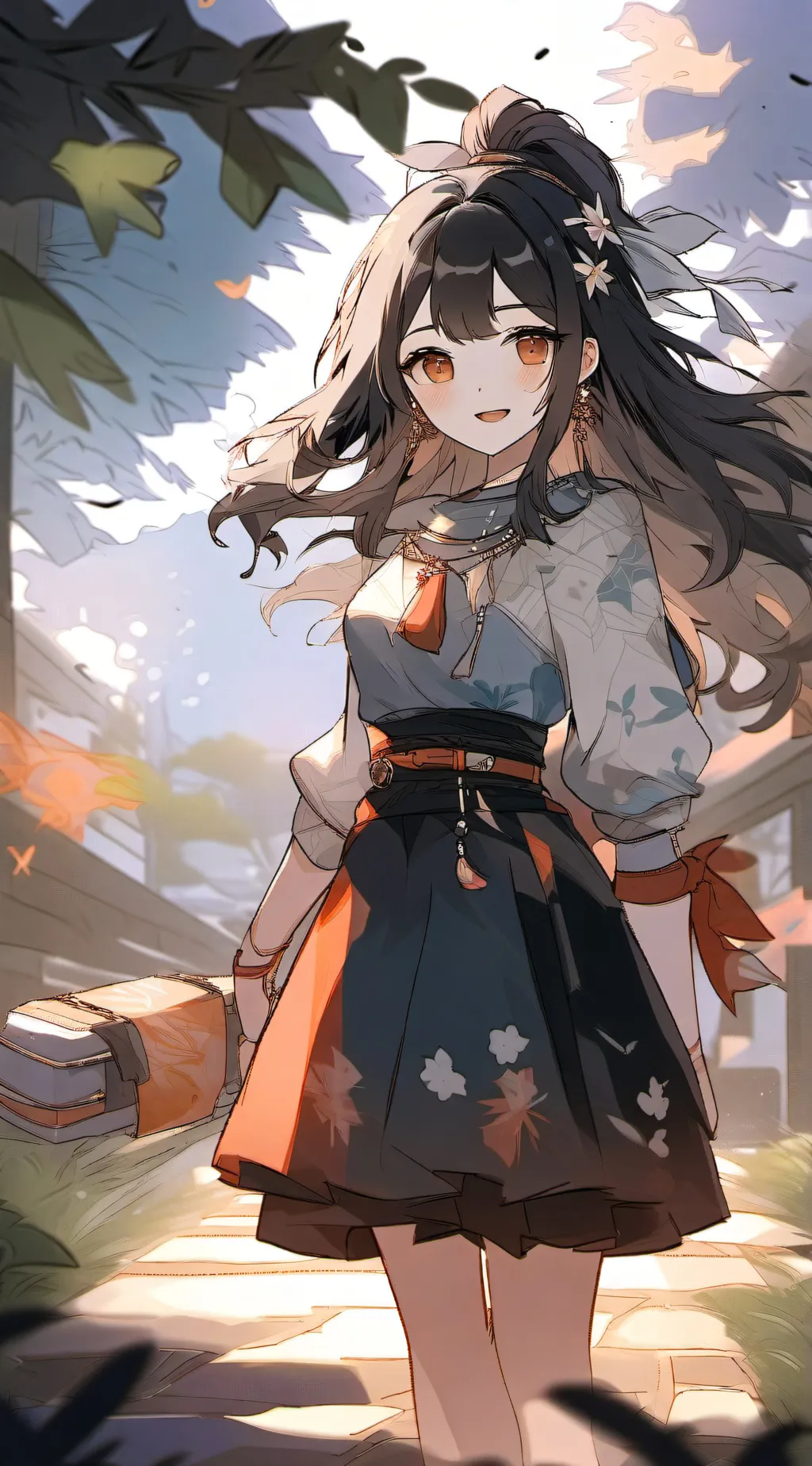 ai character: no name background