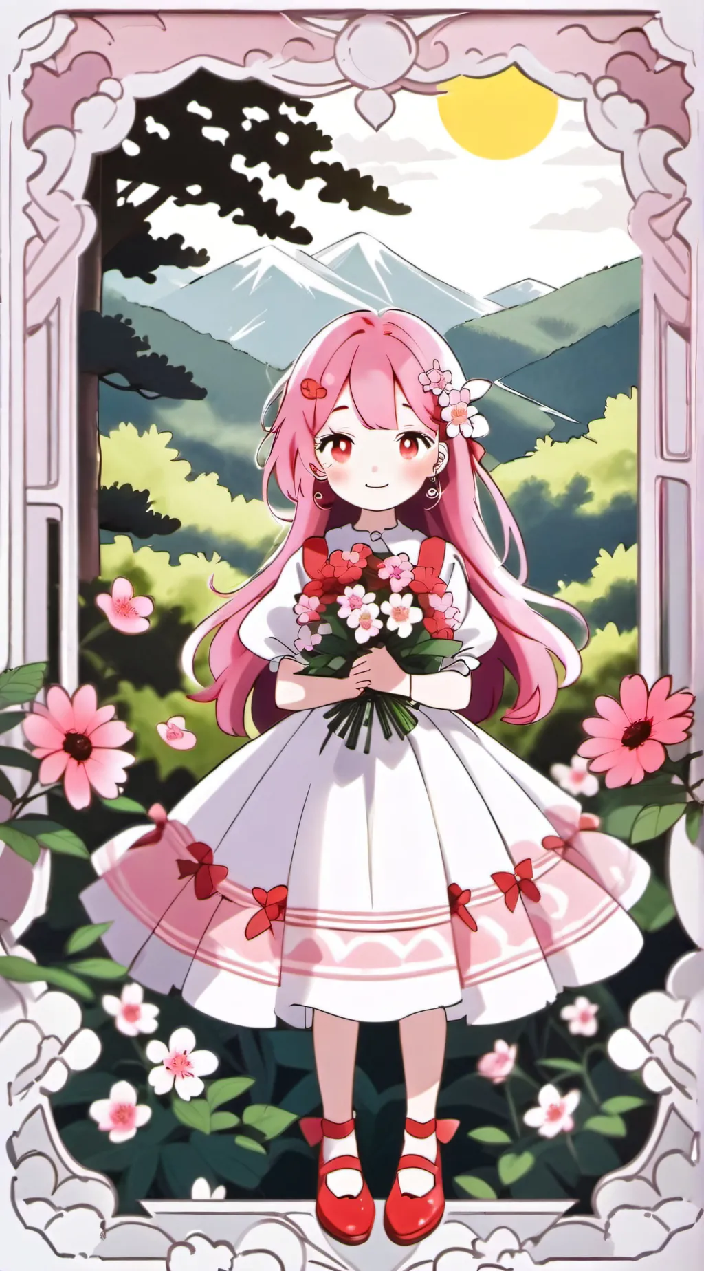 ai character: RadioApple background