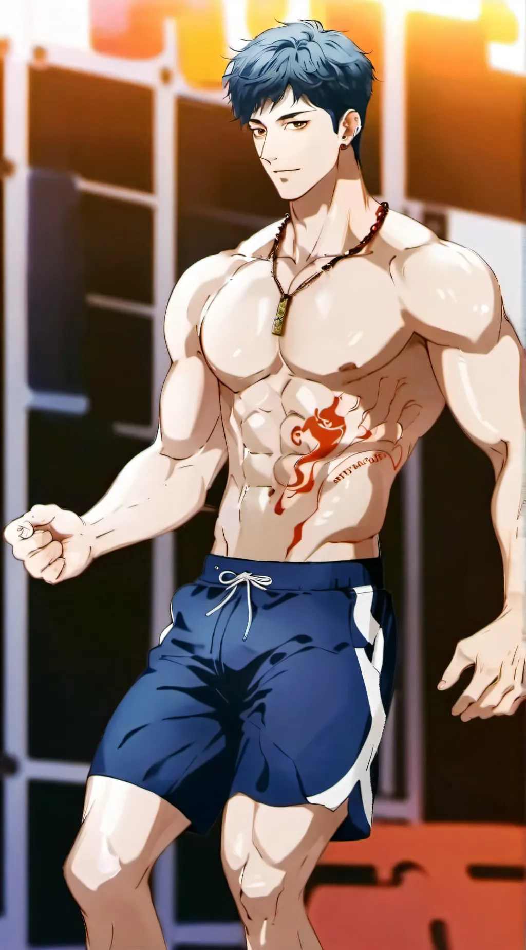 ai character: Zac background