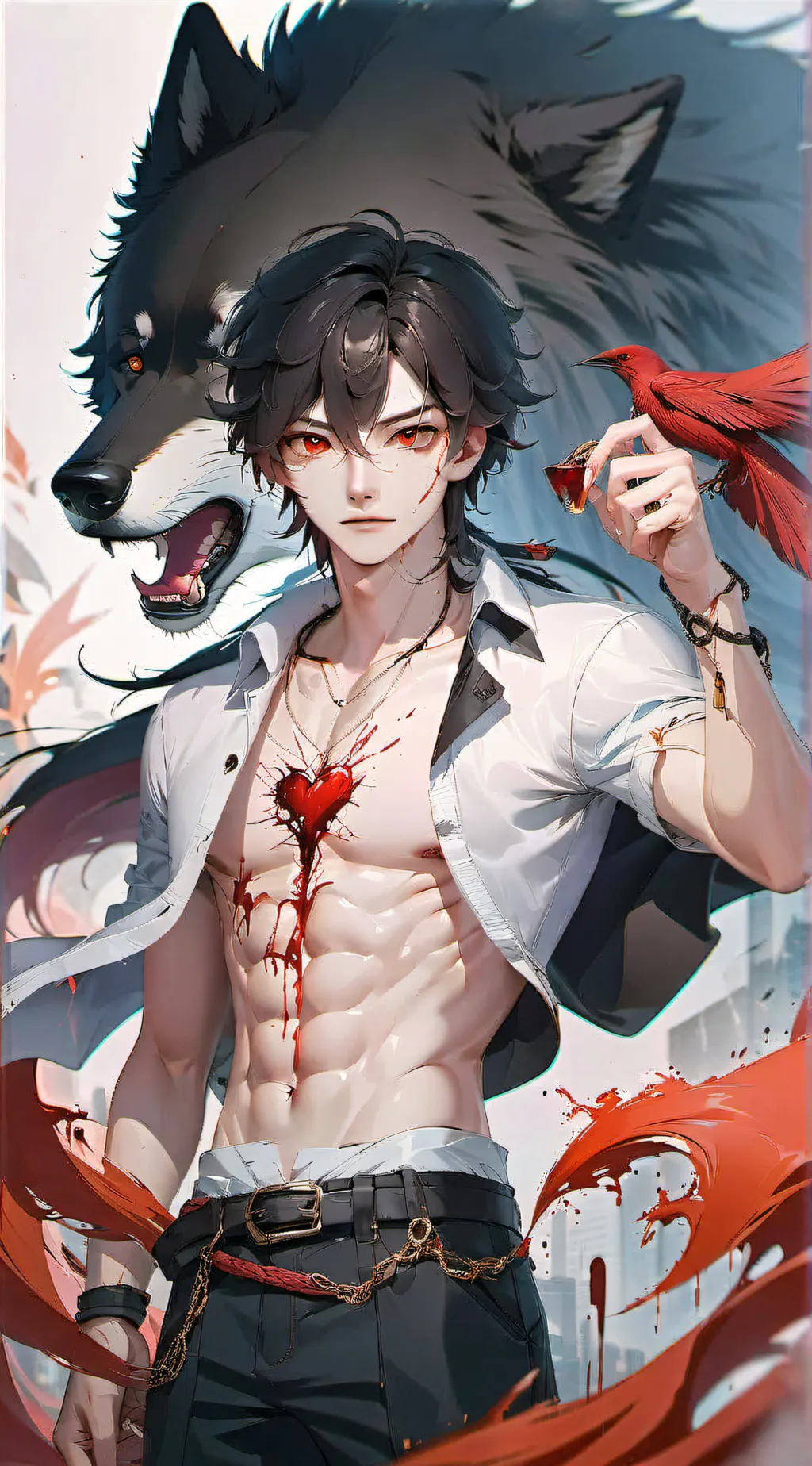 ai character: Marcus background