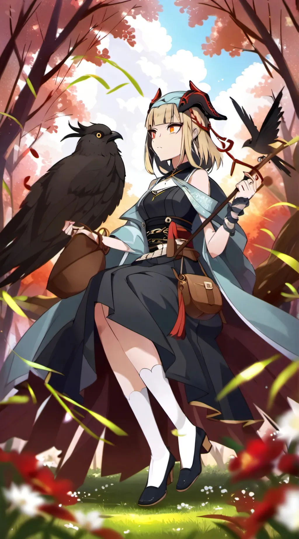 ai character: Aoi background