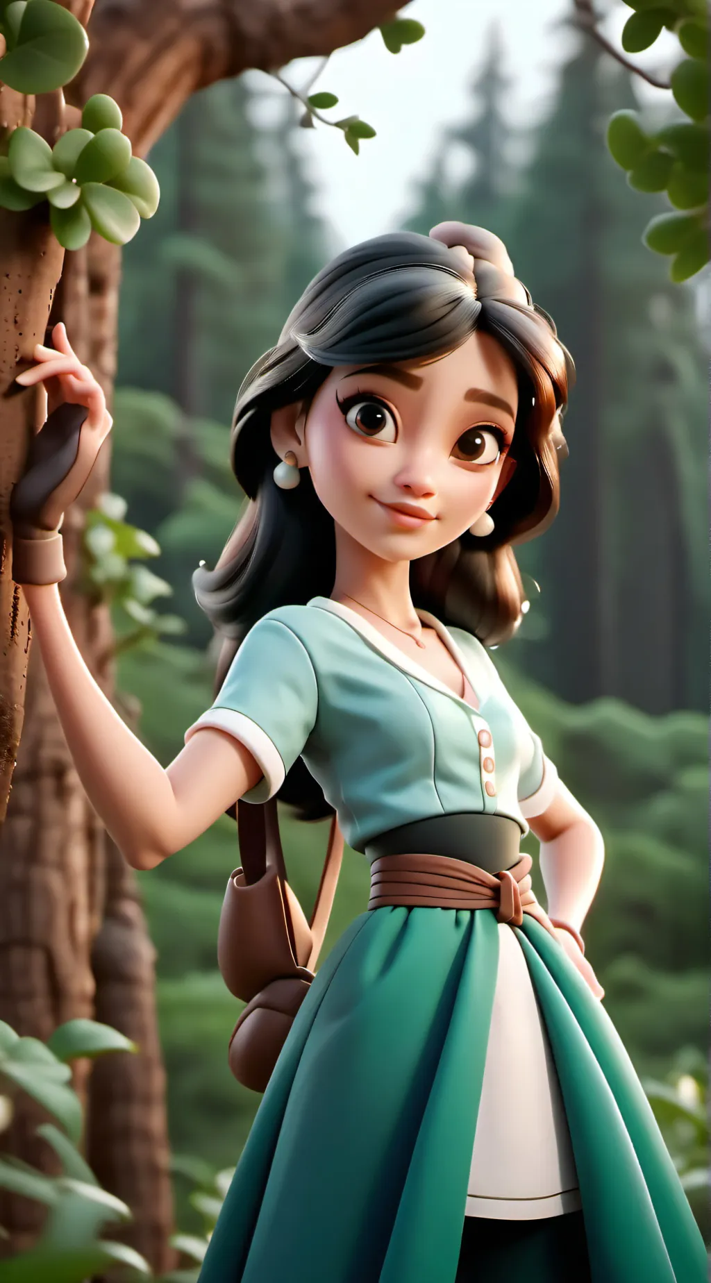 ai character: Kiki'sdeliveryserv background