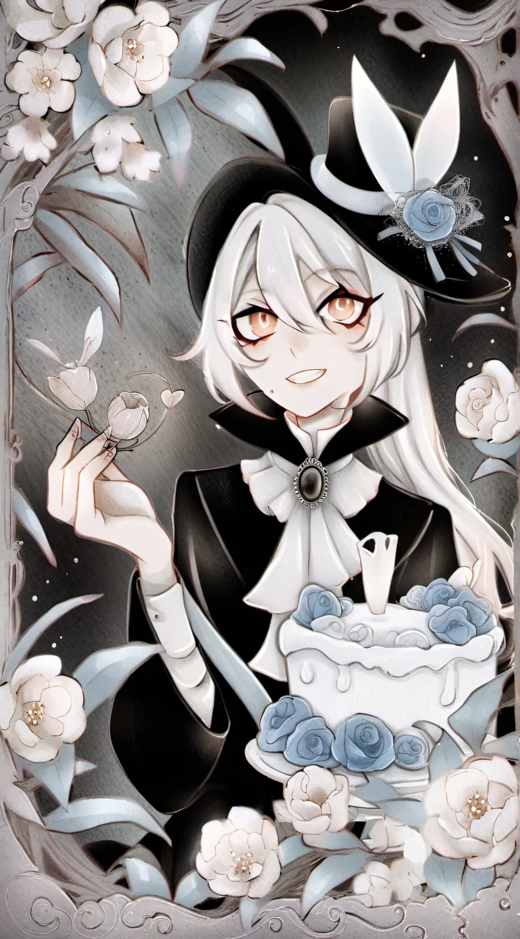 ai character: overlord meeting  background