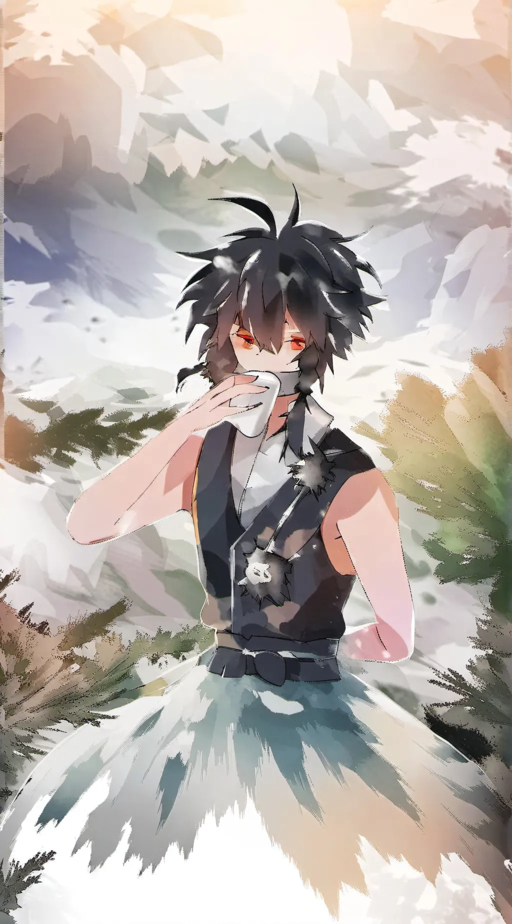 ai character: Lucidust background