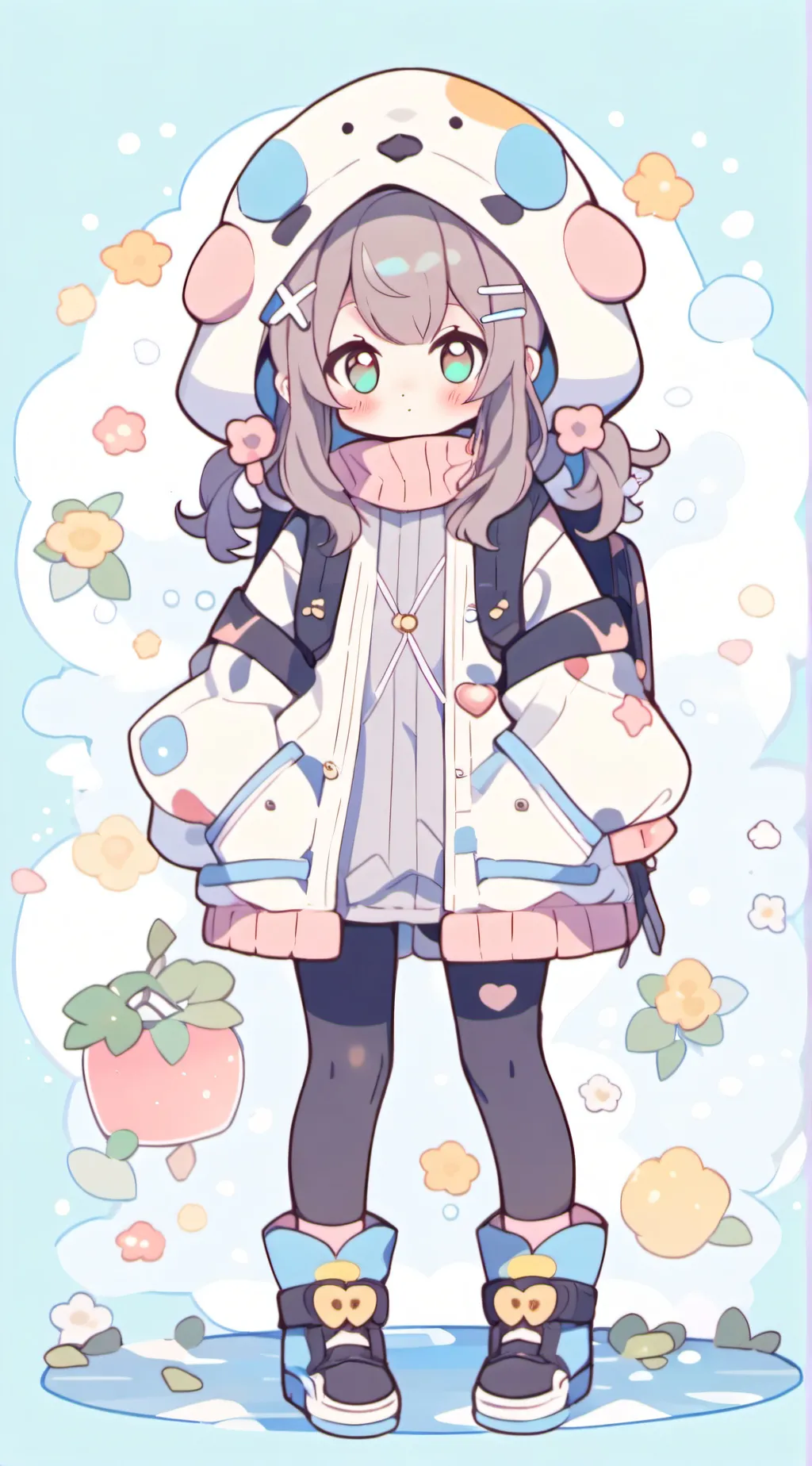 ai character: Lily background