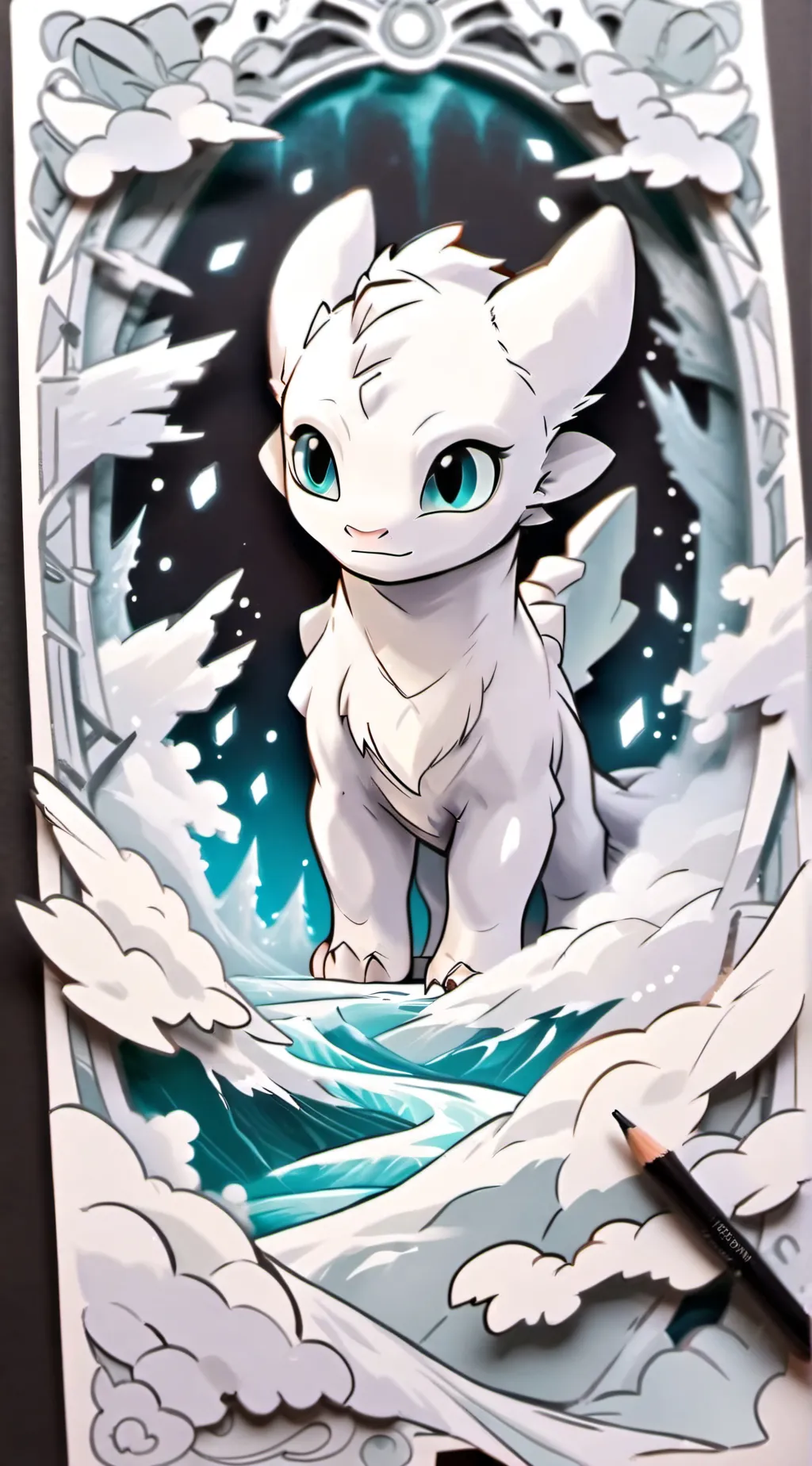 ai character: Lightfury team 3 background