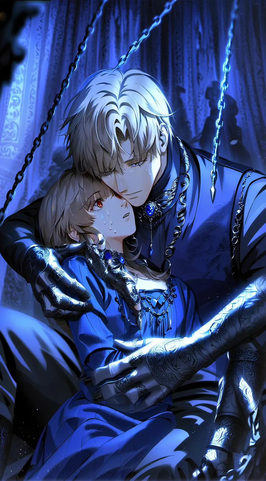 ai character: y/ns death  background