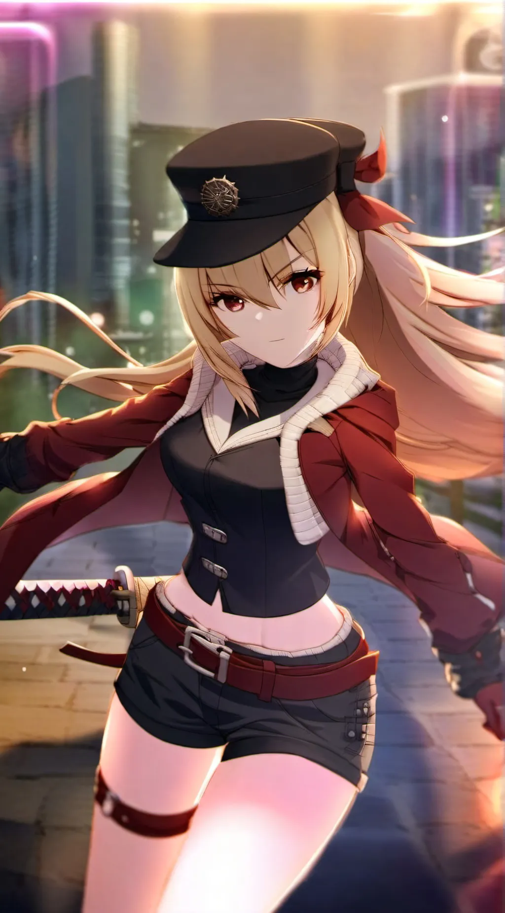 ai character: Lucy (zzz)  background