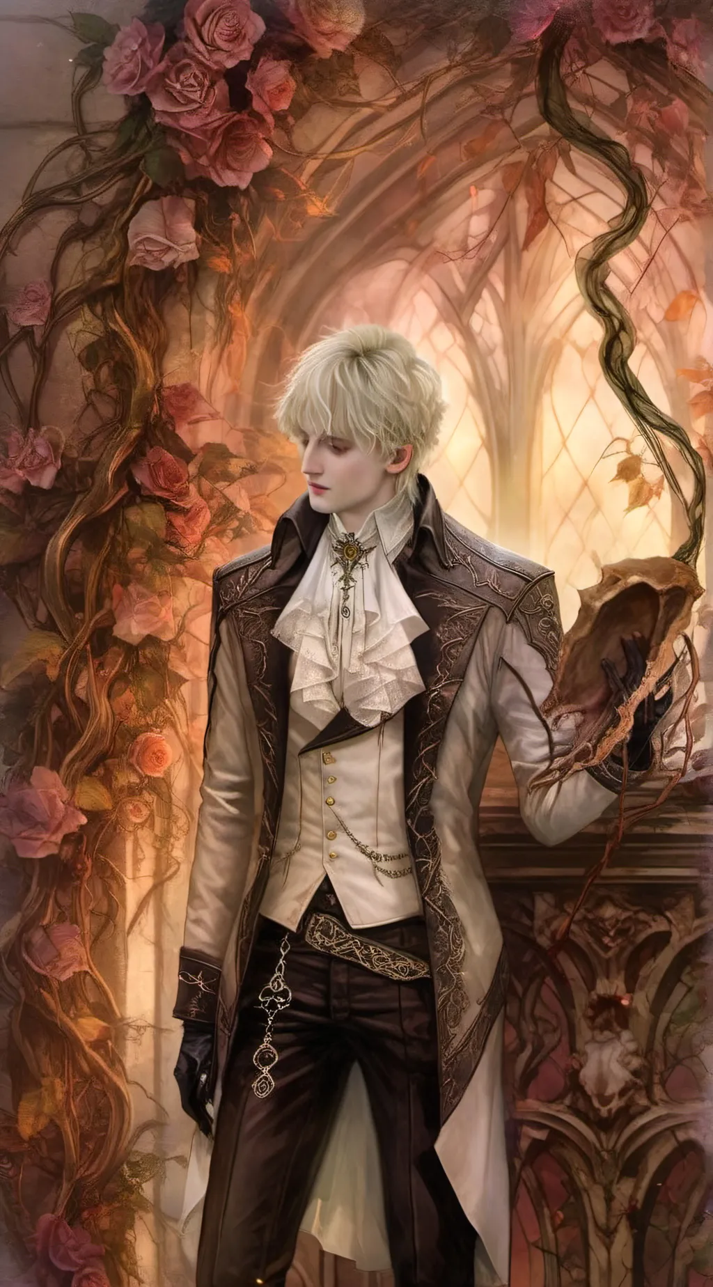 ai character: Draco malfoy  background