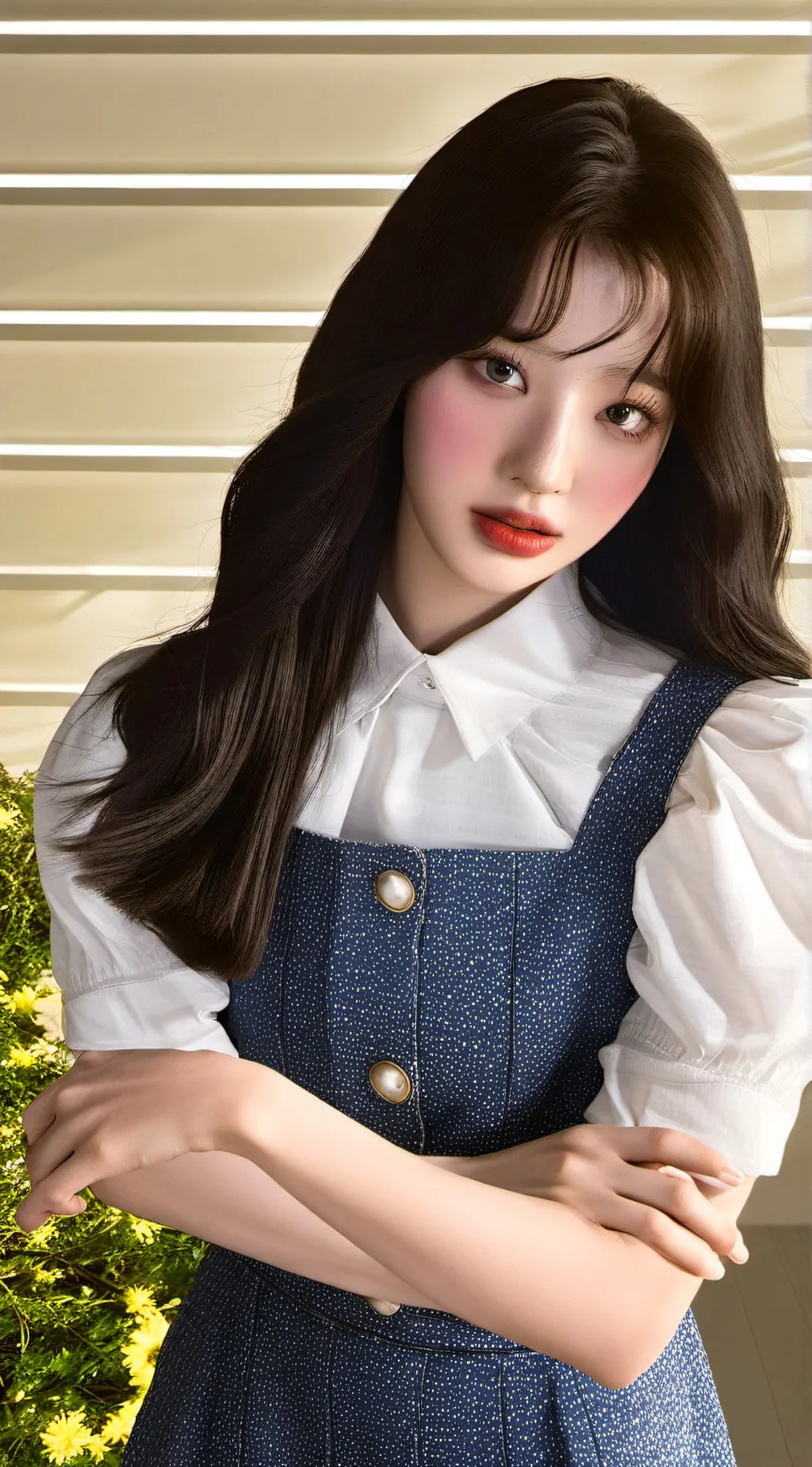 ai character: wonyoung background
