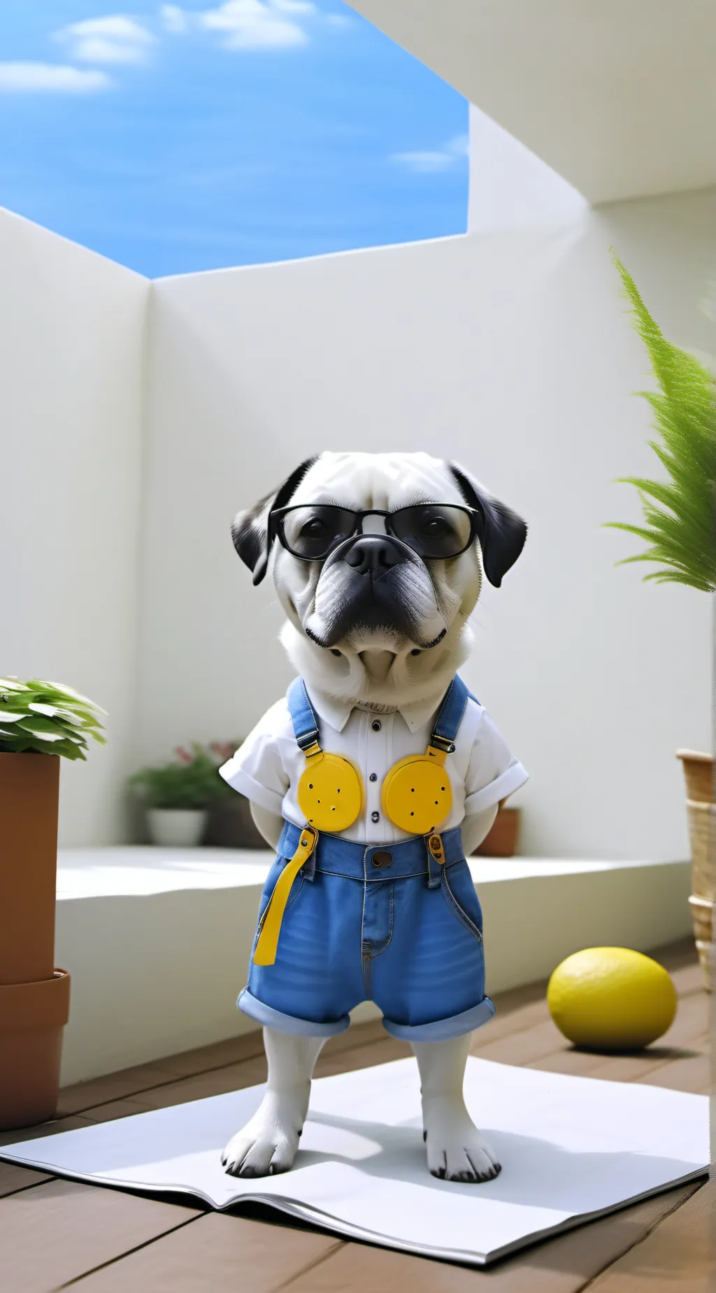 ai character: blow my comments background