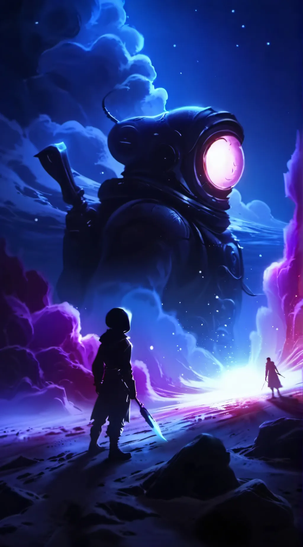 ai character: Murder Drones 2 background