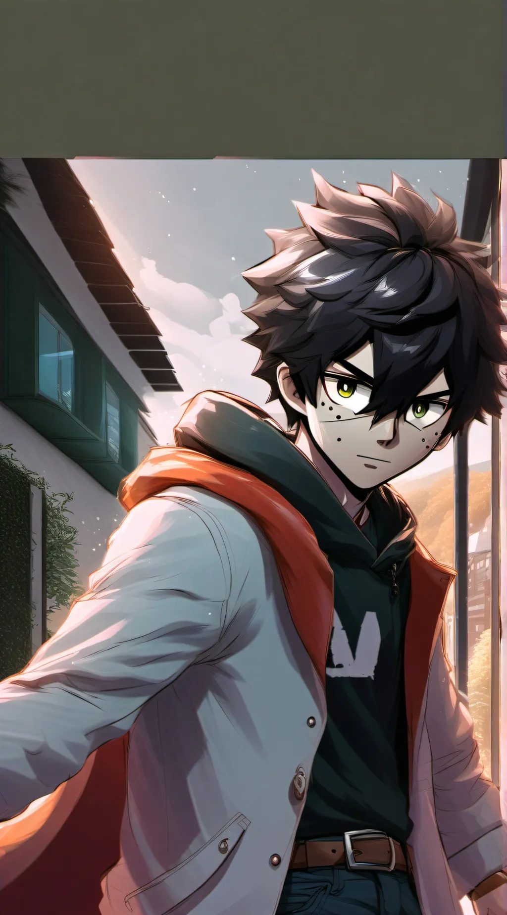 ai character: mha background